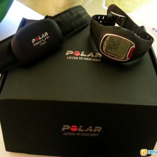 polar 監測心率頻率手錶及發射胸帶，原價2300.