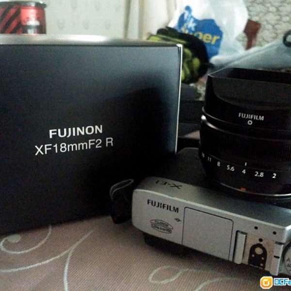 行貨made in Japan（非拆kit）Fujiflim XF 18mm F2 2014 5月買入
