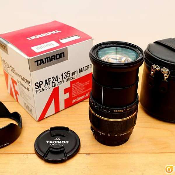 TAMRON SP AF24-135mm MACRO 190D for CANON