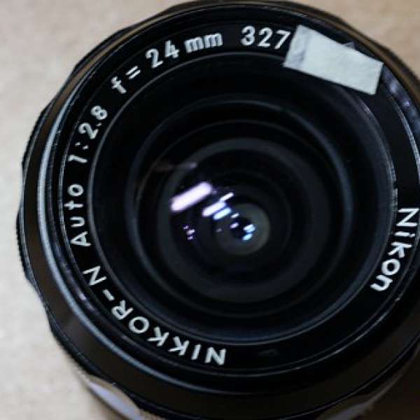 Nikon 24mm f2.8 N auto manual focus lens (ai modified)