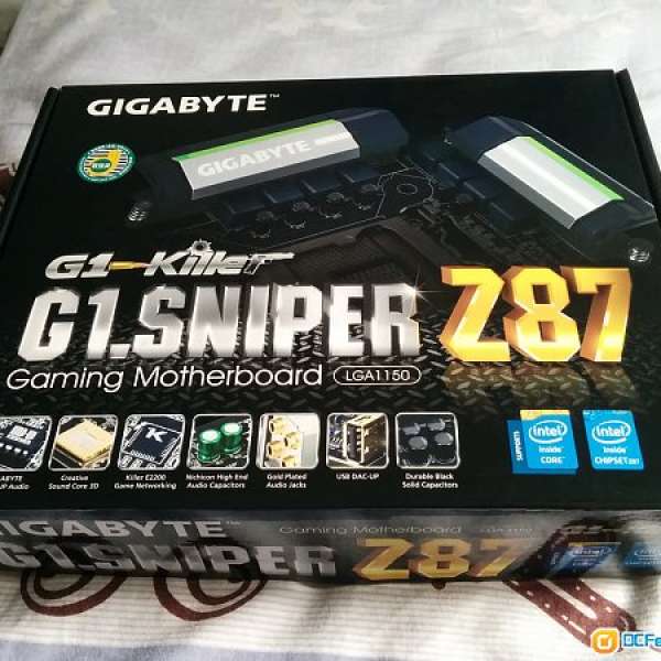 Gigabyte G1. Sniper Z87 motherboard