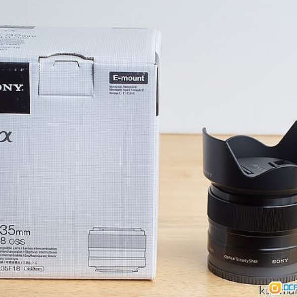 95% Sony E 35mm F1.8 OSS , NEX 專用平價大光圈定焦鏡
