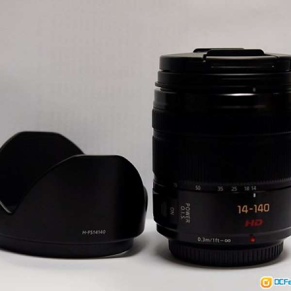 Panasonic LUMIX G VARIO 14-140mm II F3.5-5.6 黑色2代天涯鏡 + 58mm filter