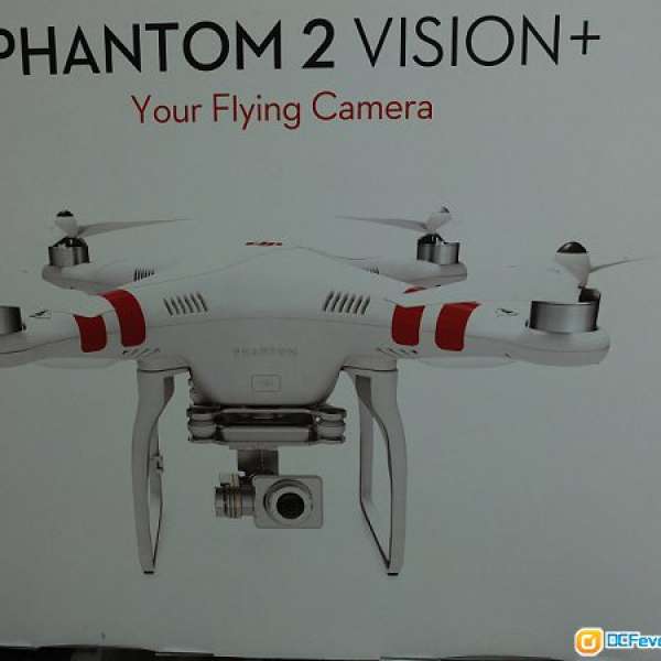 賣 : 100% NEW DJI Phantom 2 Vision+ With Extra Battery
