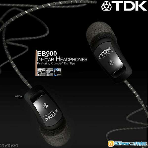 TDK 高質感立體聲密閉型耳塞式耳機