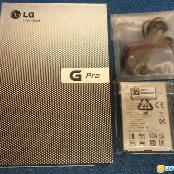 Spare LG G Pro 原裝電池3140mAh