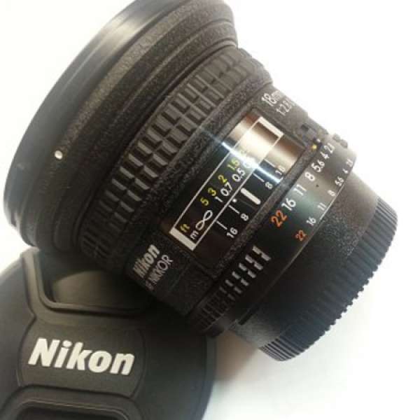 9成9新 極罕有 Nikon AF Nikkor 18mm f/2.8D