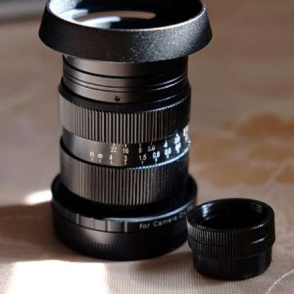 cctv 35mm f/1.6 lens連Fuji X接環