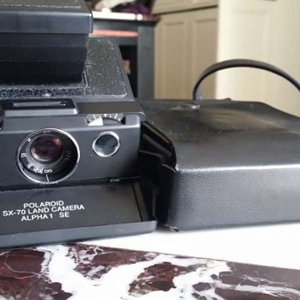 Polaroid SX70 Alpha 1 SE SX-70連保謢皮套 寶麗來 SX70 特別版 藍紐
