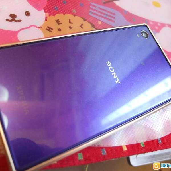 99.999% 新 香港行貨 Sony Xperia z1 紫色 送貼 送套 送bumper