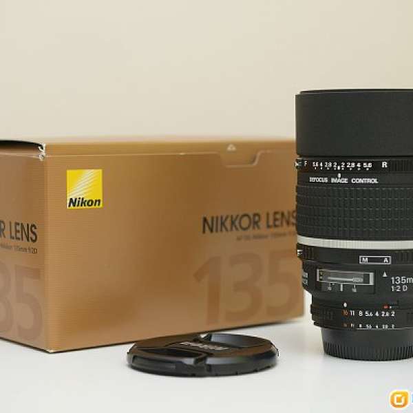 Nikon AF-D 135mm f2 DC