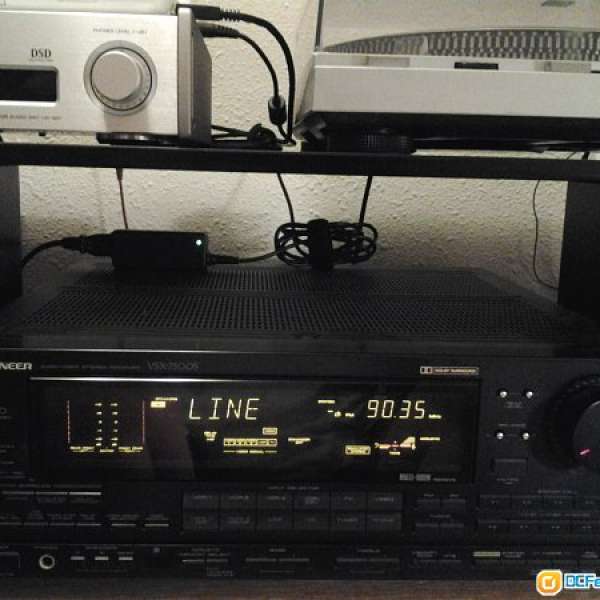 Pioneer VSX-7500S AV-擴音器 連 書架喇叭 不散賣