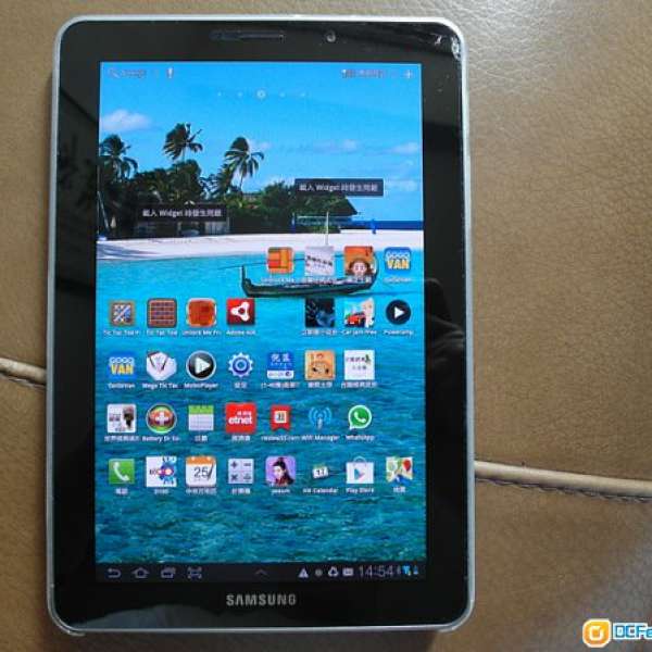 Samsung Tab 7.7 3G+wifi (P6800) HK$500