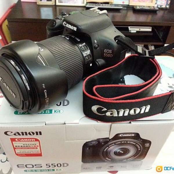 Canon EOS 550D kit set 18-135mm行貨