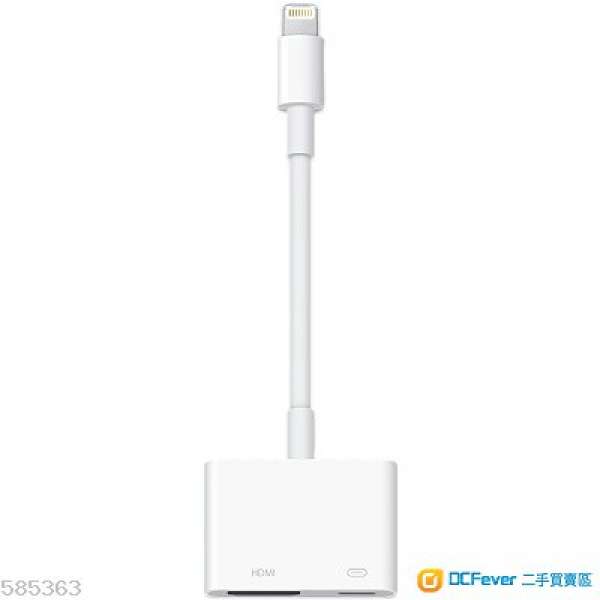 Apple Lightning Digital AV 轉換器  HDMI