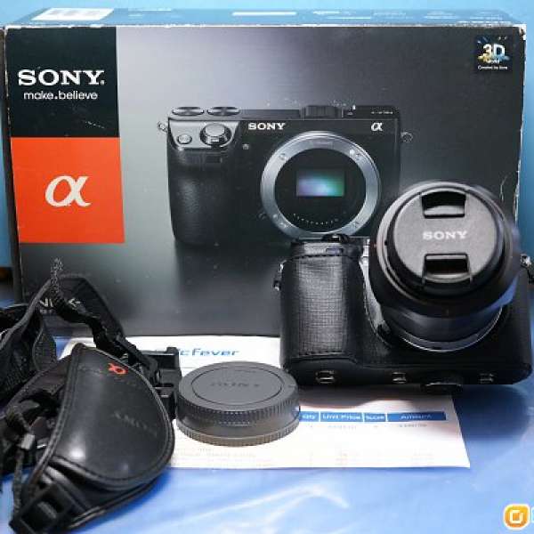 9成新 SONY NEX7 過保行貨＋8成新E 18-55 / 3.5-5.6 OSS（銀色） = 3900