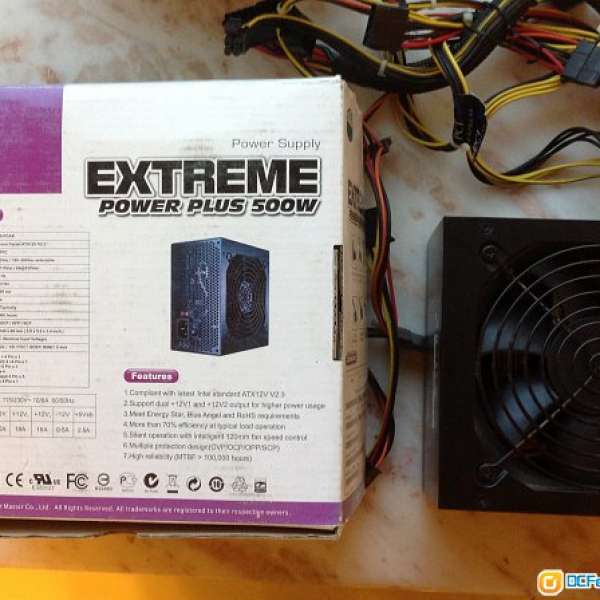 Cooler Master Extreme Power Plus 500W火牛