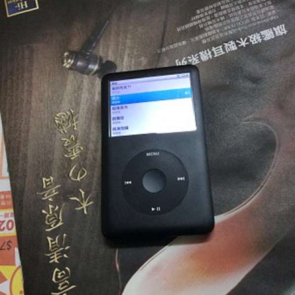 iPod classic 80GB黑  平賣