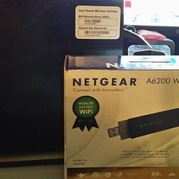 netgear r6300v2 90%new A6200 usb adapter 99%new