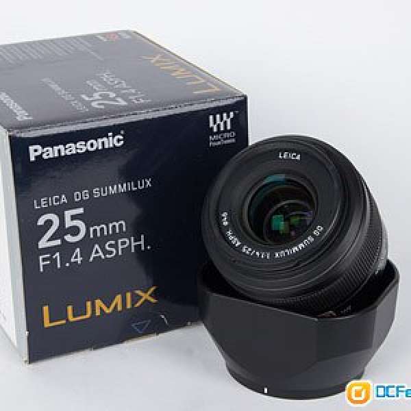 LEICA DG SUMMILUX 25mm / F1.4 ASPH. - Panasonic