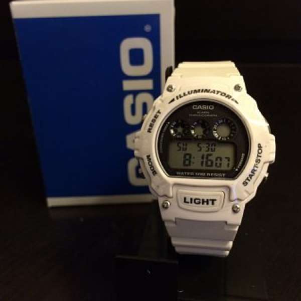 全新 100% new Casio watch 白色手錶