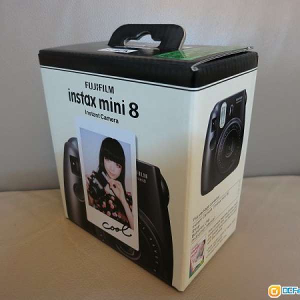 100% 全新 行貨 Fujifilm instax mini 8 black (黑色)