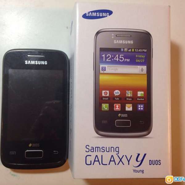 Samsung Galaxy Y Duos GT-S6102 黑色雙卡