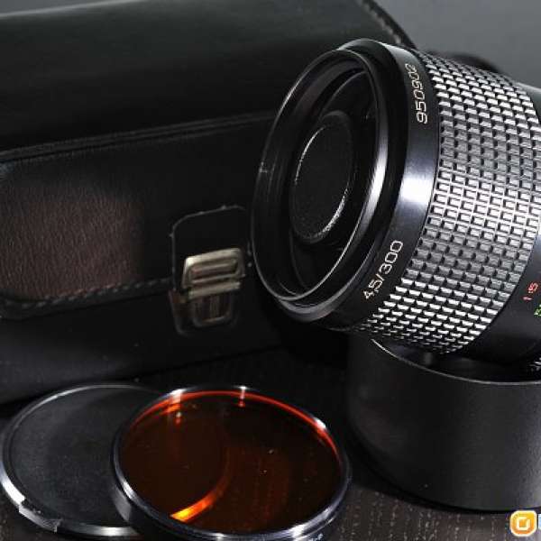 Makpo 300mm f4.5 反射鏡 reflex (N mount) & Nikon 24-85G (no VR)