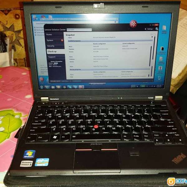 Lenovo thinkpad X230 i5-3210M 500GHDD upgraded to Win7-ultimate