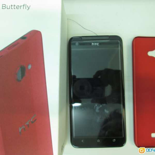 紅色HTC 台版BUTTERFLY一代 X920D