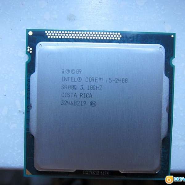 Intel i5 -2400 100% work