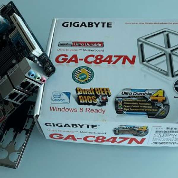 Gigabyte GA-C847N ITX Motherboard with Celeron