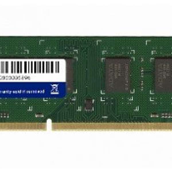 ADATA Ram DDR3-1600 4GB記憶體