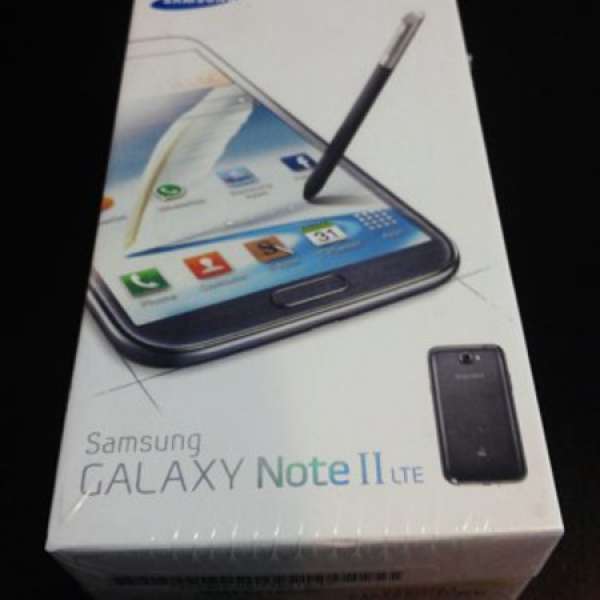 出售未開盒Samsung Galaxy Note 2 N7105 4G Lte 行貨 跟單保養