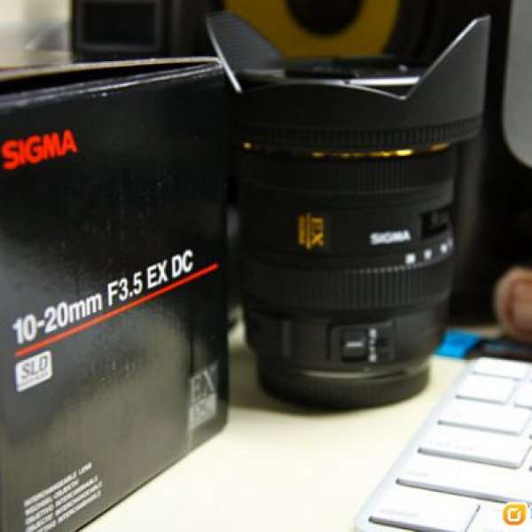 Sigma 10-20mm F3.5 EX DC HSM (Canon Mount)