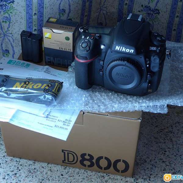 Nikon D800 98% New