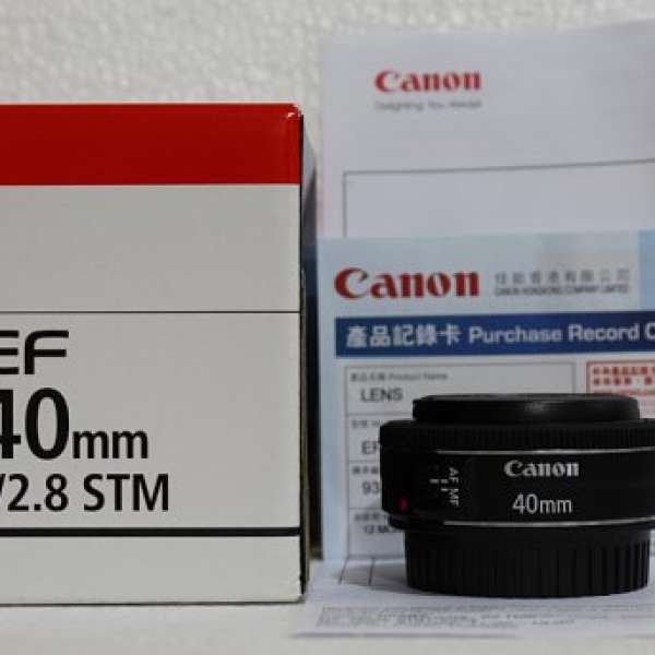 Canon EF 40mm f/2.8 98%以上新…