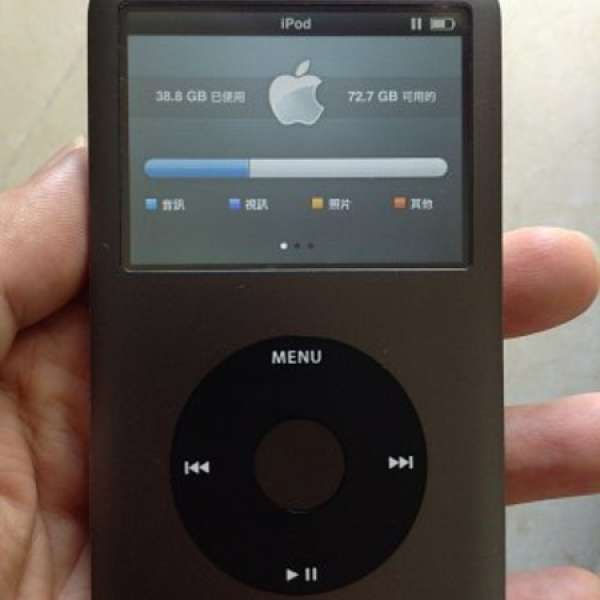 黑色 iPod Classic 120GB
