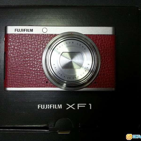 FUJIFILM XF1 紅色 行貨跟全套配件
