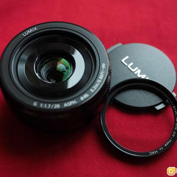 Panasonic LUMIX G 20mm / F1.7 II ASPH. Black