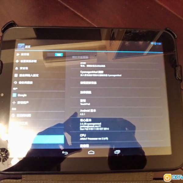 85% new Hp touchpad 32gb(巳改android 4.3.1)