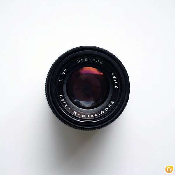 Leica Summicron-M 50mm f/2 (built-in-hood/ current version/ 2004)