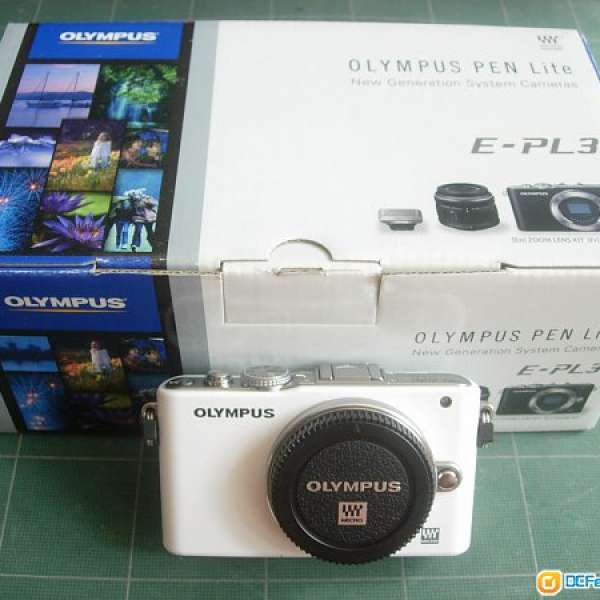 Olympus E-PL3  淨機身全套 ( 白色 )