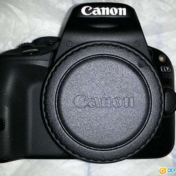 Canon EOS 100D (黑色) 90%新連EF-S 18-55mm IS STM KIT 行貨有盒，有保用証
