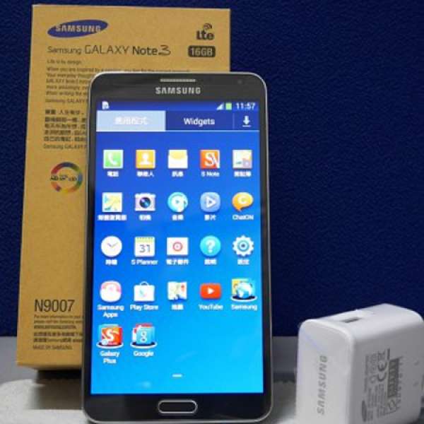 Samsung Galaxy Note 3 4G LTE N9007 16GB 黑色行貨 - 99% new