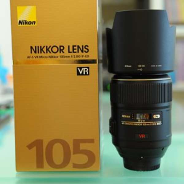99% new Nikon AF-S VR Micro-Nikkor 105mm f/2.8G IF-ED (日本製造)