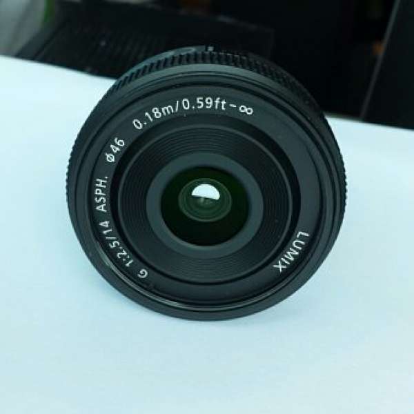 Panasonic Lumix 14mm F2.5 Micro Four Thirds lens