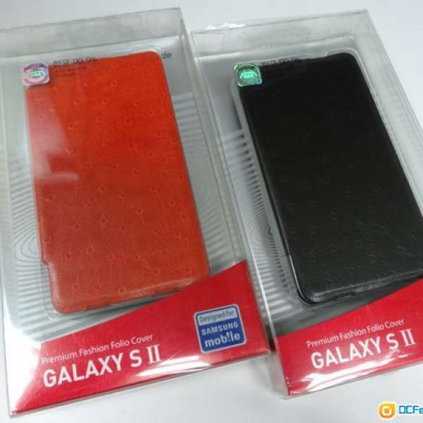 三星S2 Samsung GALAXY SII i9100 GS2 Flip Cover 100%New  橙色
