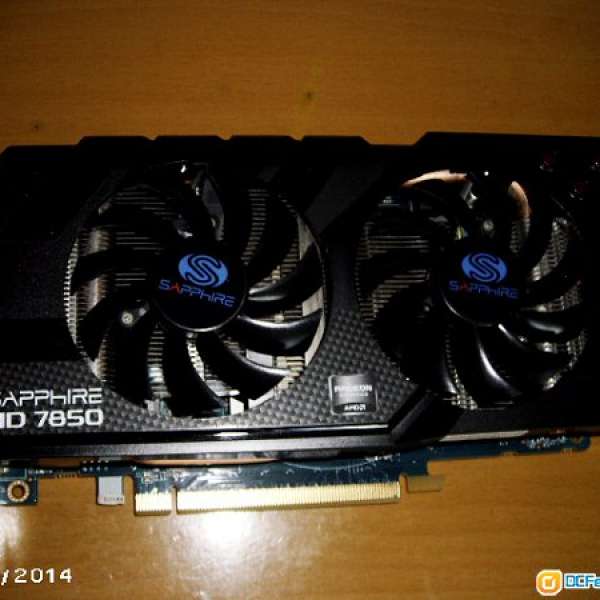 SAPPHIRE HD 7850 2GB OC GDDR5 (100% WORK) 打機一流