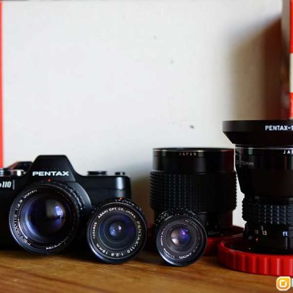 【最細單反】賓得 Pentax Auto 110 with Kipon E-mount 接環 Sony NEX A7 Lomo